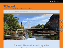 Tablet Screenshot of 365frederick.com